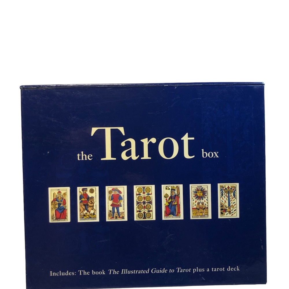 The Tarot Box Book and Deck included